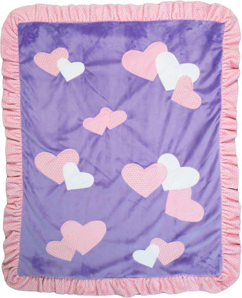 Confetti Hearts Boogie Baby Blanket