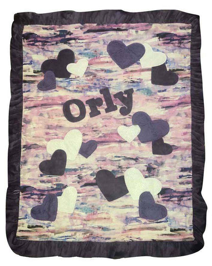 Confetti Hearts Boogie Baby Blanket