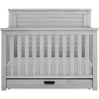 Cameron 6-in-1 Convertible Crib with Trundle Drawer - Twinkle Twinkle Little One