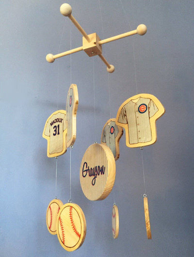 MLB Team Wood Mobile