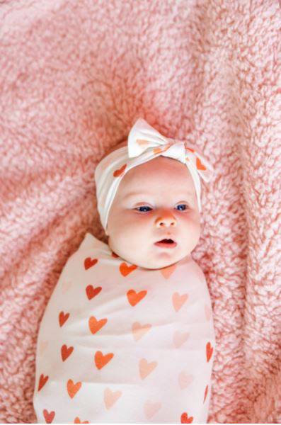 Cupid Knit Swaddle Blanket - Twinkle Twinkle Little One