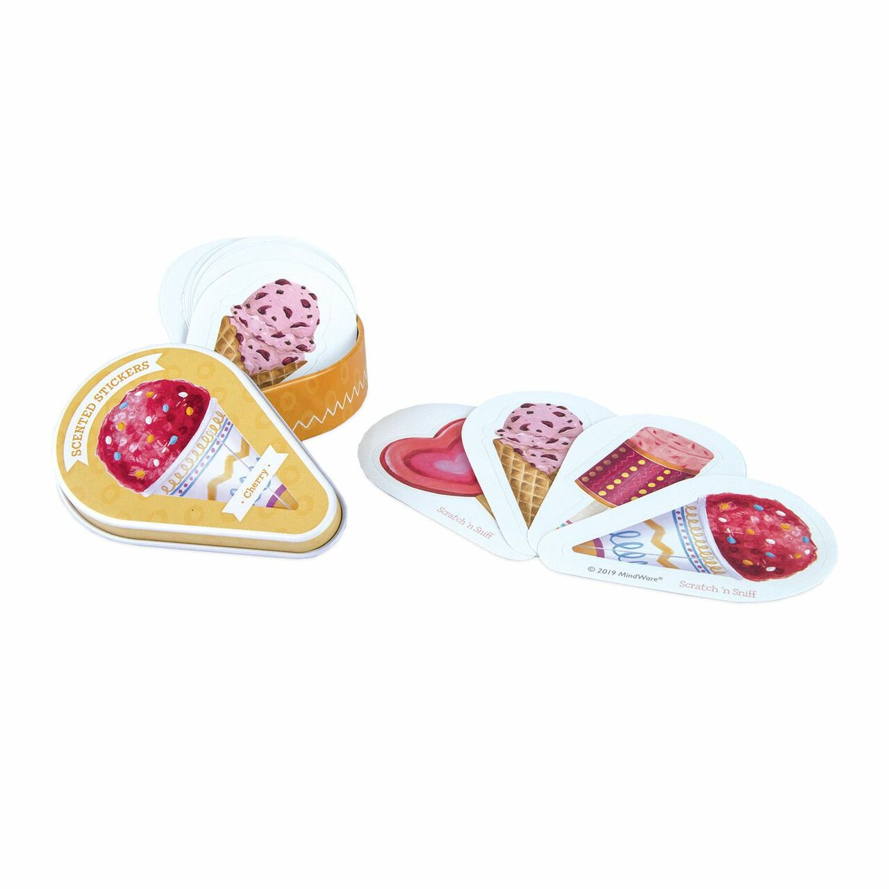 Ice Cream Scented Sticker Tin - Twinkle Twinkle Little One