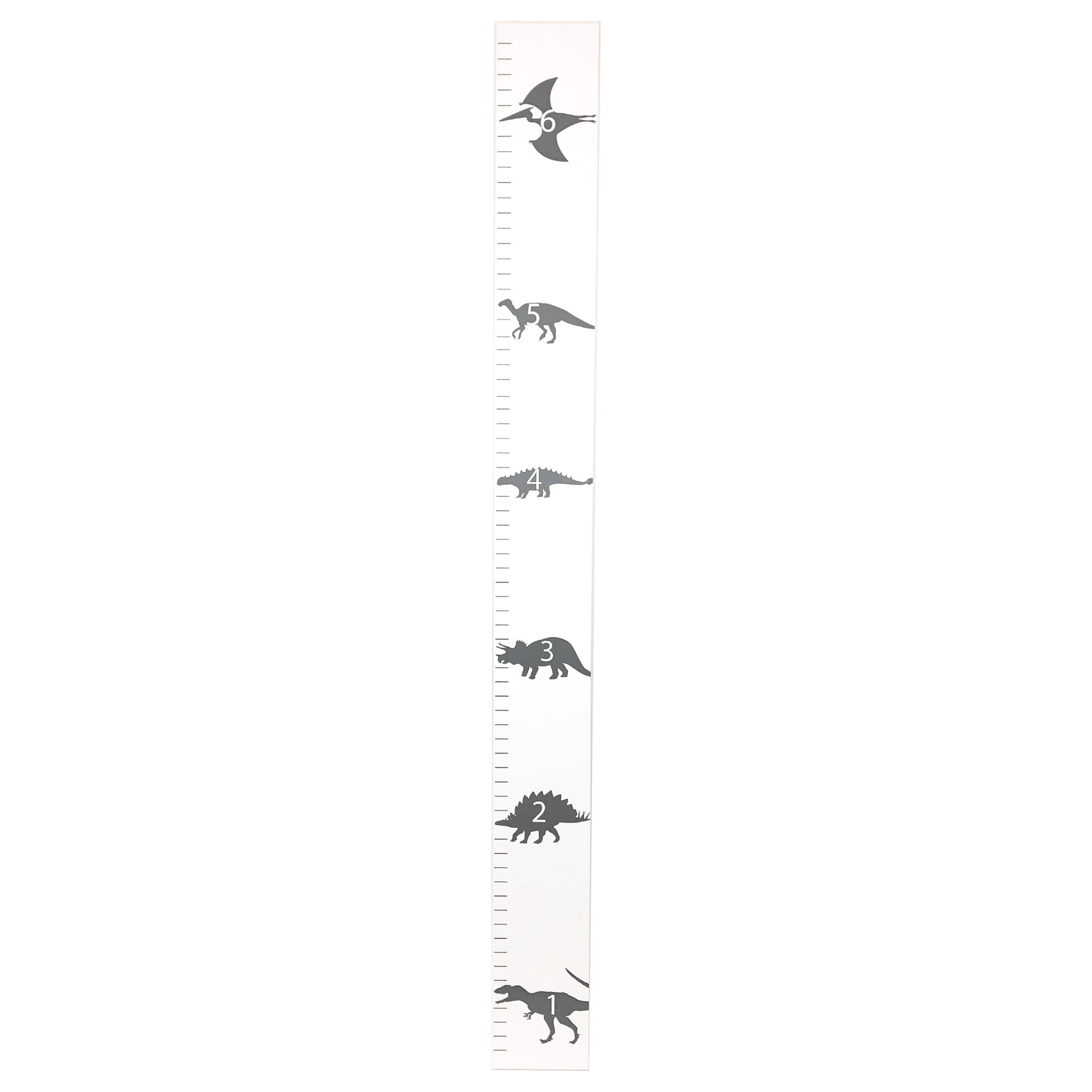 Dinosaur Silhouette Growth Chart - Twinkle Twinkle Little One