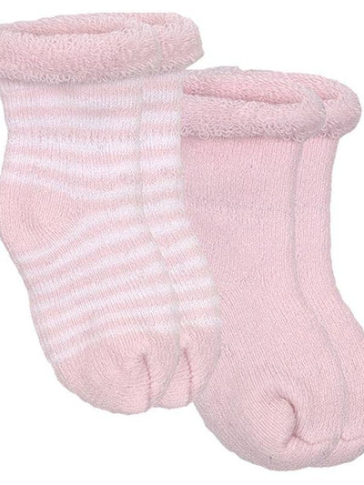 Terry Baby Socks - Two Pair Set - Twinkle Twinkle Little One
