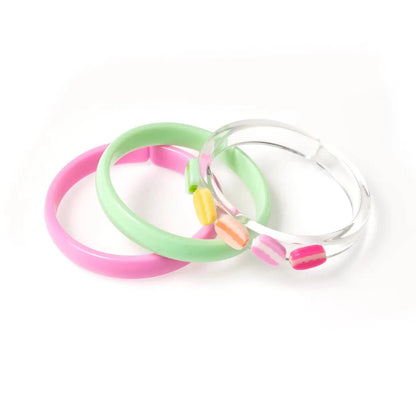 Multi Colorful Macaron Bangles (Set of 3) - Twinkle Twinkle Little One