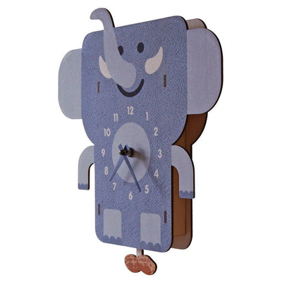 Elephant Pendulum 3-D Clock
