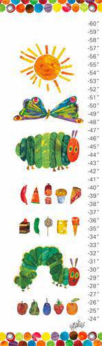 Canvas Growth Chart-Eric Carle's Very Hungry Caterpillar