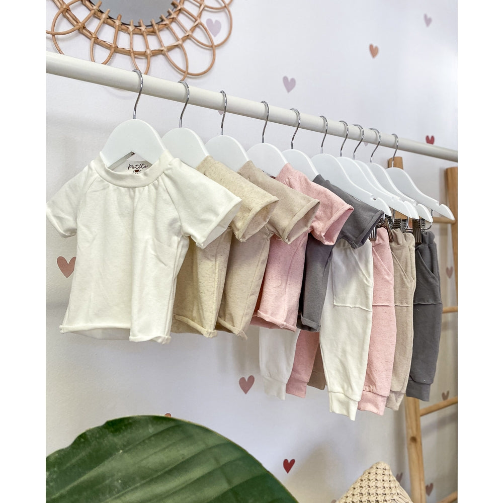 Speckled Tee & Pant Set - Blush - Twinkle Twinkle Little One