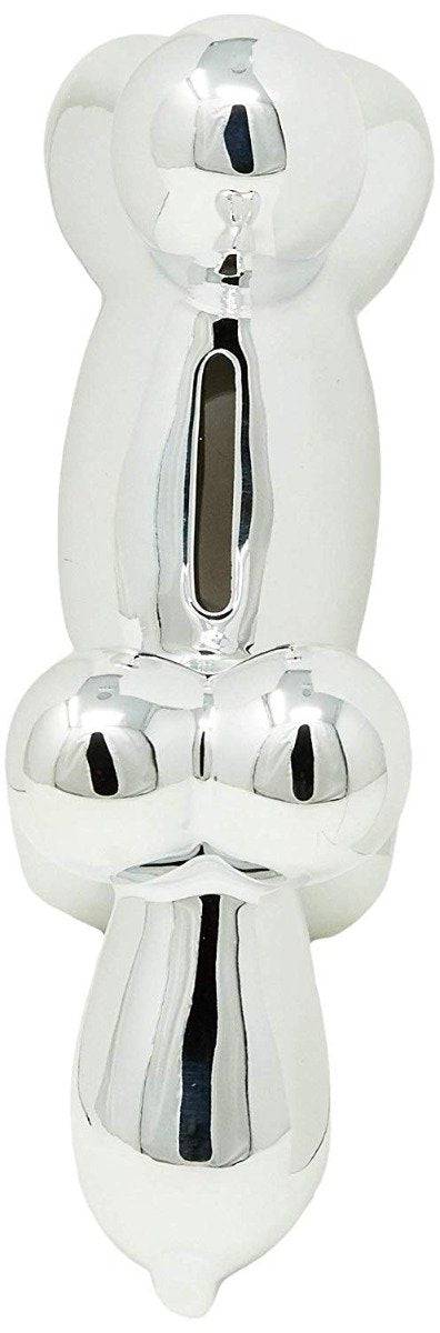 Silver Mini Balloon Dog Bank