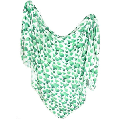 Forest Knit Swaddle Blanket