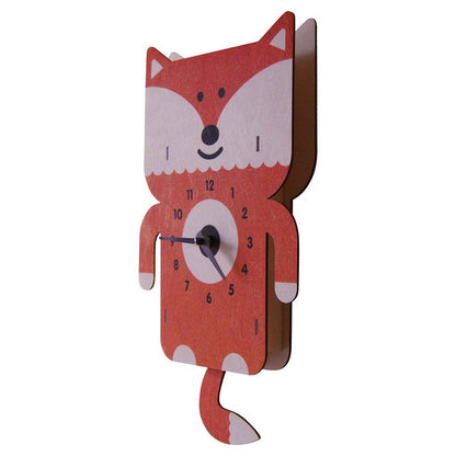 Fox Pendulum 3-D Clock
