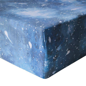 Galaxy Premium Crib Sheet - Twinkle Twinkle Little One