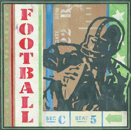 Going For a Pass Canvas Reproduction