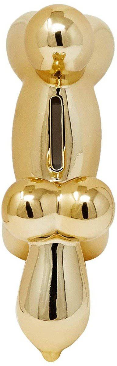Gold Mini Balloon Dog Bank