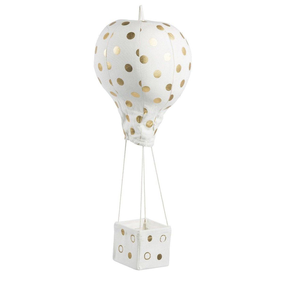 Lil' Polka Dot Hot Air Balloon in Gold - Twinkle Twinkle Little One