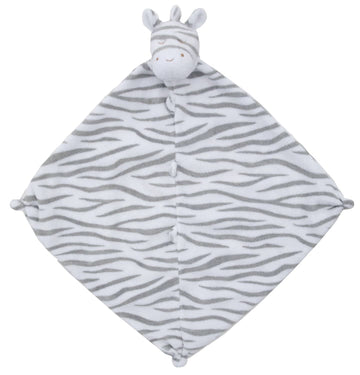 Grey Zebra Blankie - Twinkle Twinkle Little One