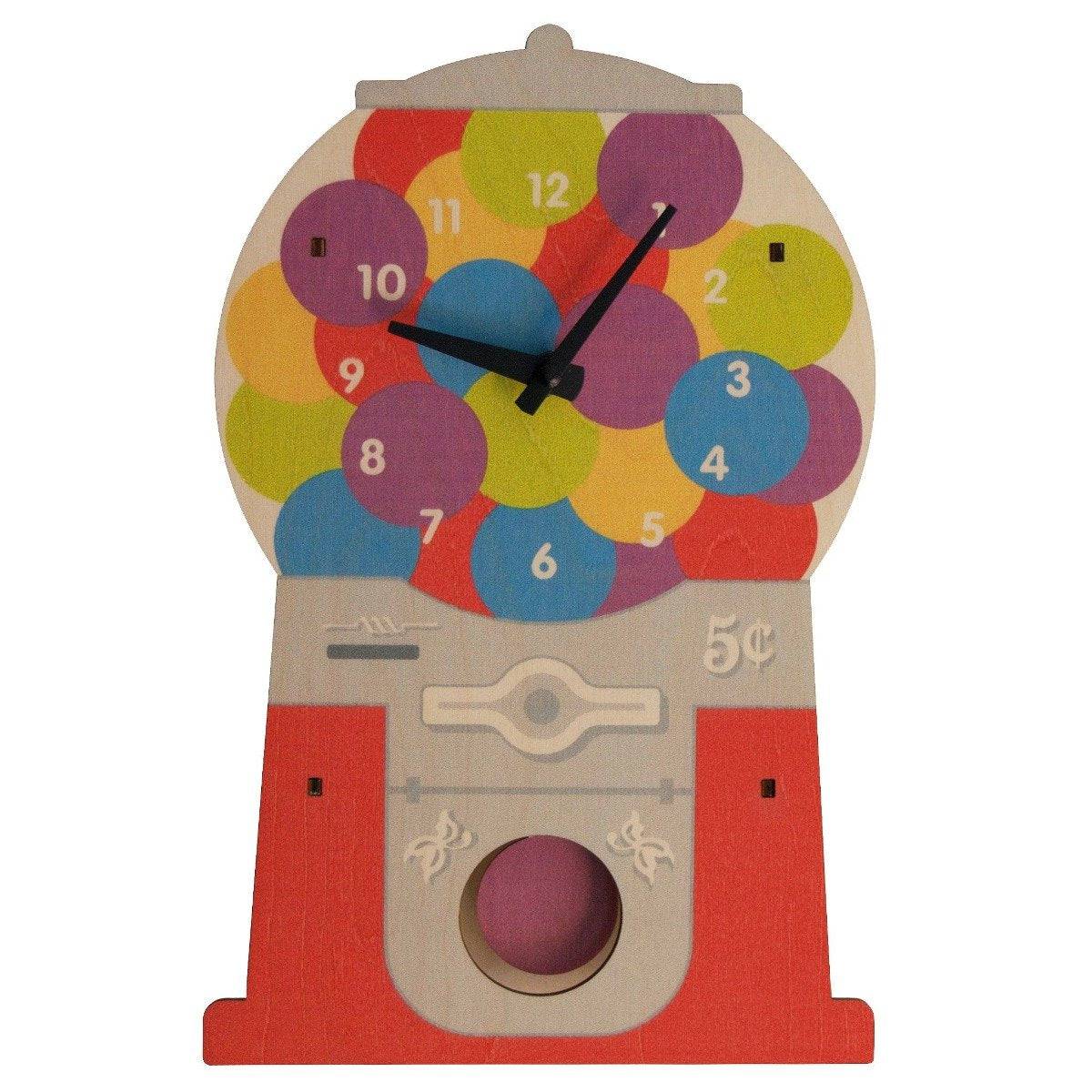 Gumball Pendulum 3-D Clock - Twinkle Twinkle Little One