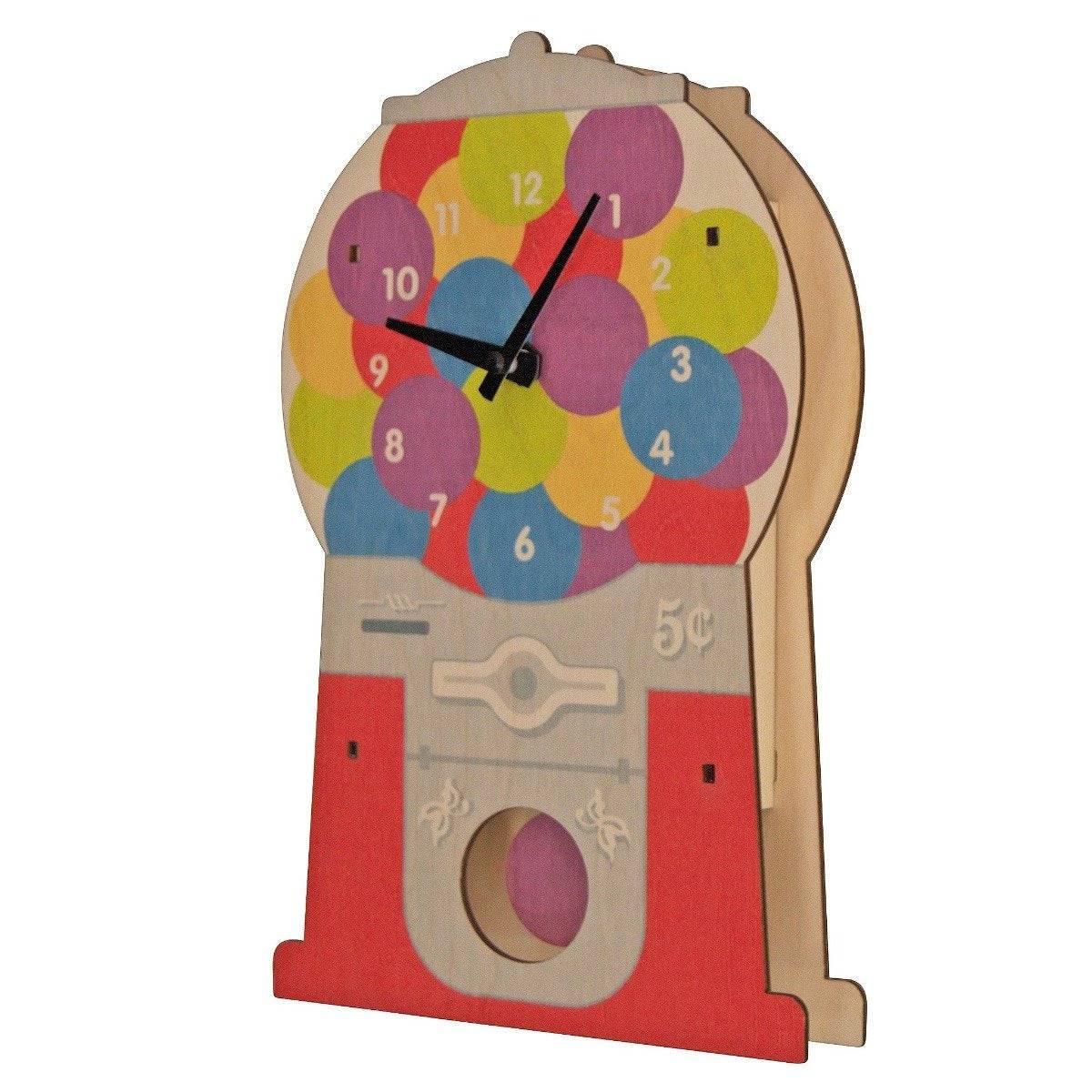 Gumball Pendulum 3-D Clock