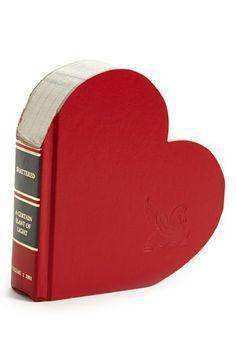 Hand Carved Mini Heart Book