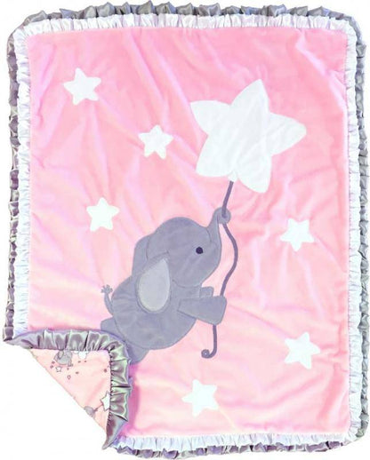 Heavy Load Boogie Baby Crib Blanket with Ruffle