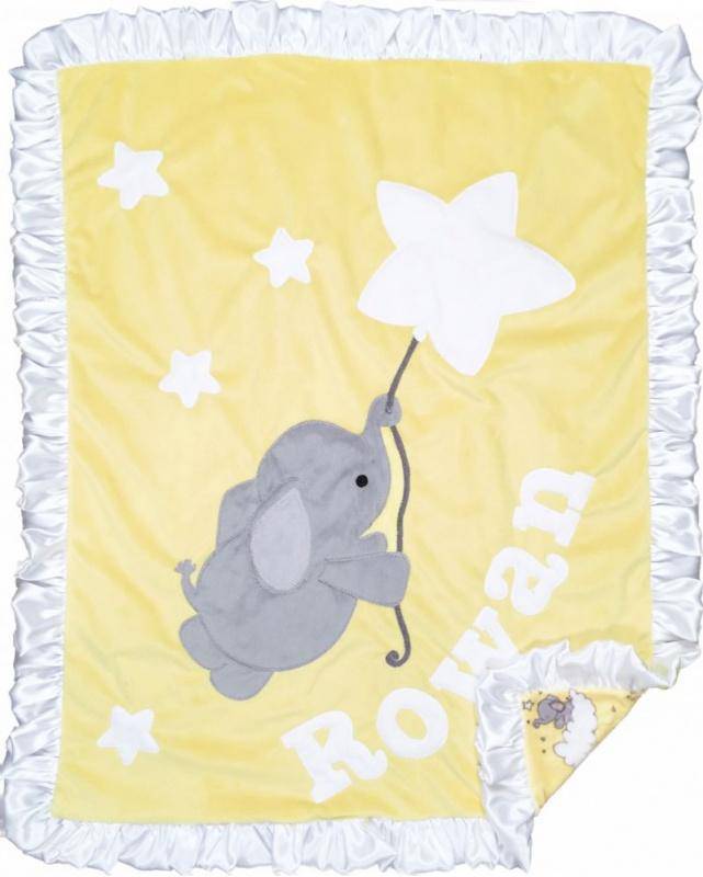 Heavy Load Boogie Baby Crib Blanket with Ruffle