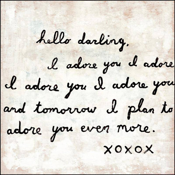 Hello Darling Small Print