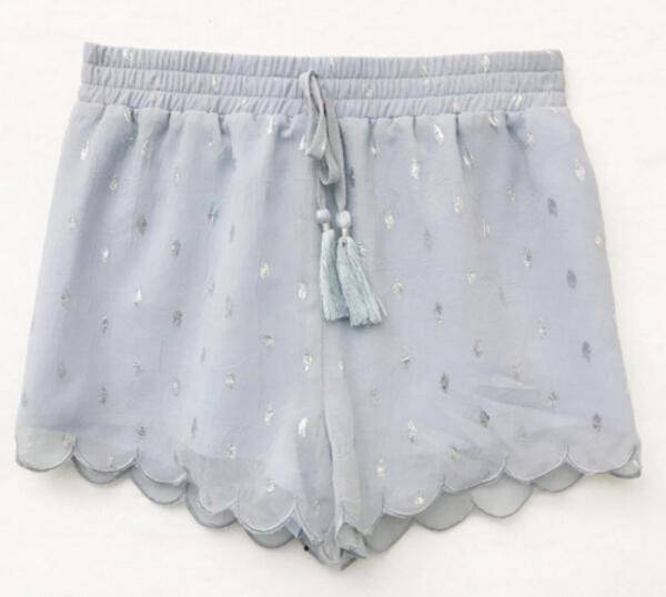 Waist Tie Shorts - Twinkle Twinkle Little One