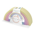 Sugar + Maple 6 piece Silicone Stacking Rainbow - Twinkle Twinkle Little One