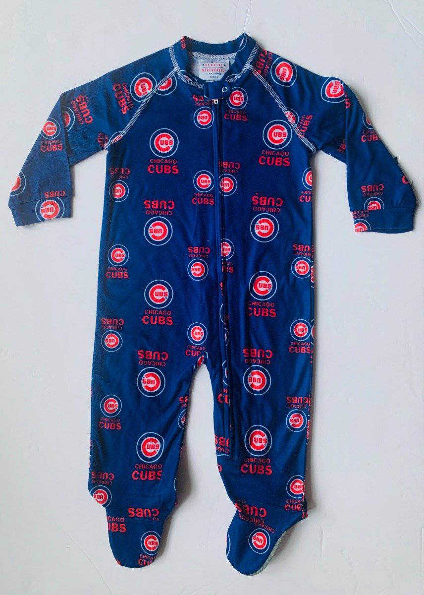 Chicago Cubs Zip Up Footie - Twinkle Twinkle Little One