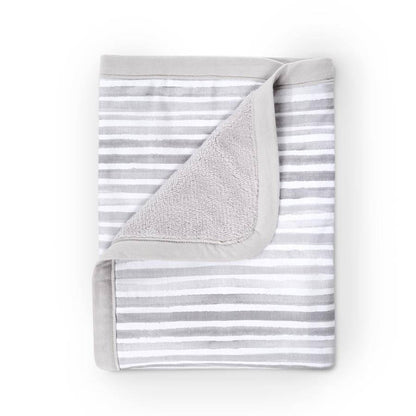 Ink Stripe Cuddle Blanket - Twinkle Twinkle Little One