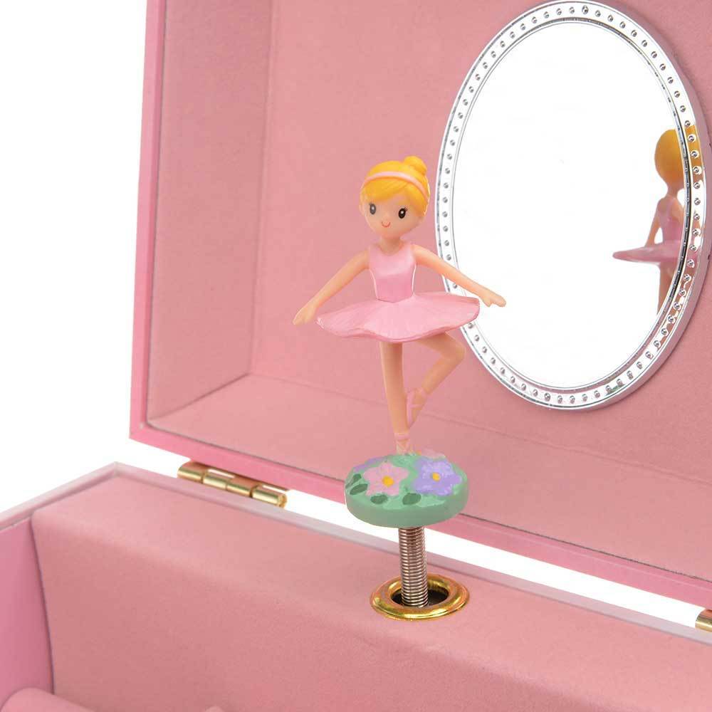 Rainbow Ballerina Musical Jewelry Box w/ 2 Pullout Drawers - Twinkle Twinkle Little One
