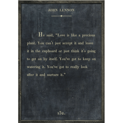 John Lennon Art Piece