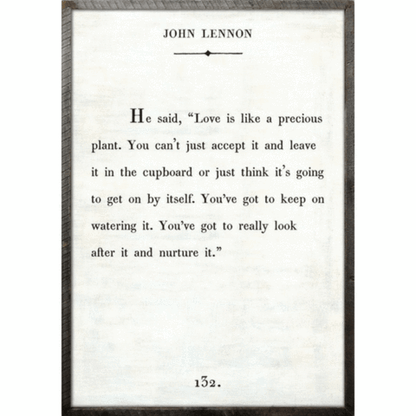 John Lennon Art Piece - Twinkle Twinkle Little One