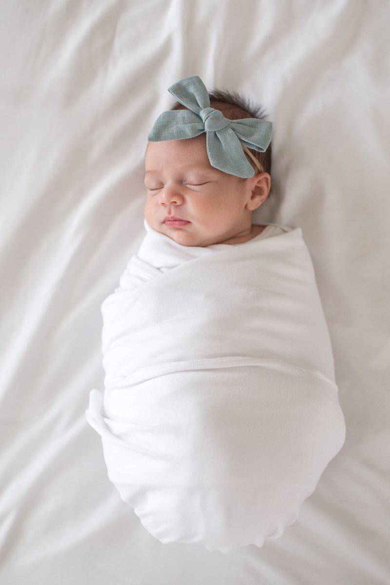 Dove Knit Swaddle Blanket - Twinkle Twinkle Little One