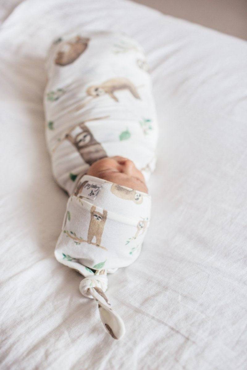 Noah Knit Swaddle Blanket - Twinkle Twinkle Little One