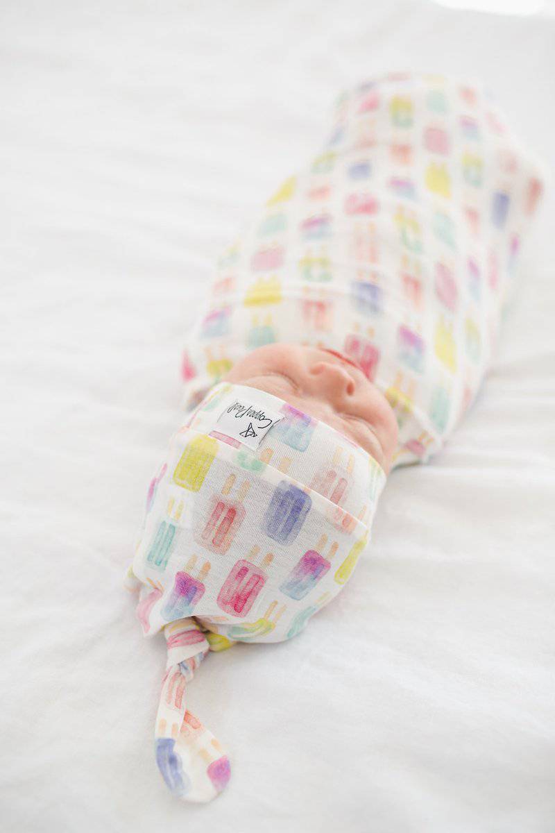 Summer Knit Swaddle Blanket - Twinkle Twinkle Little One