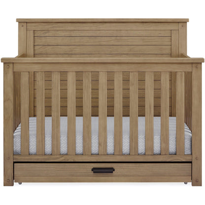 Cameron 6-in-1 Convertible Crib with Trundle Drawer - Twinkle Twinkle Little One