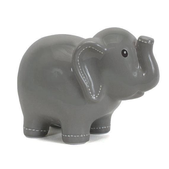 Large Stitched Elephant Bank - Twinkle Twinkle Little One