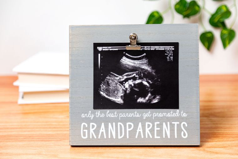 Promoted to Grandparents Sonogram Frame - Twinkle Twinkle Little One