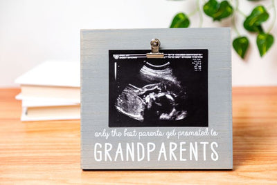 Promoted to Grandparents Sonogram Frame - Twinkle Twinkle Little One
