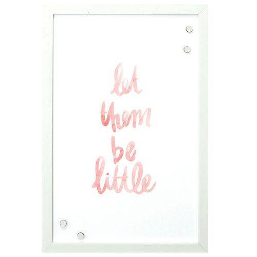 Let Them Be Little - Watercolor Magnet Board