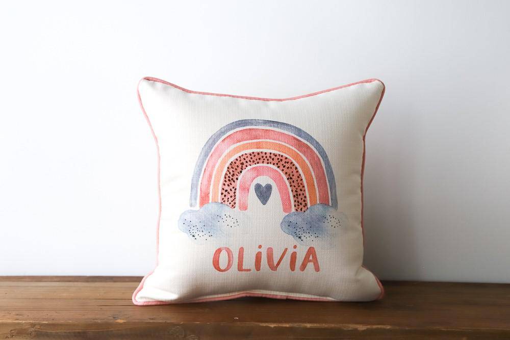 Rainbow Name Pillow - Twinkle Twinkle Little One