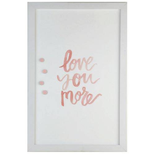 Love More - Watercolor Magnet Board