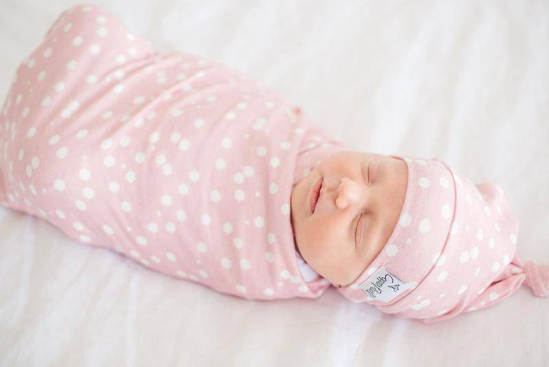 Lucy Knit Swaddle Blanket - Twinkle Twinkle Little One
