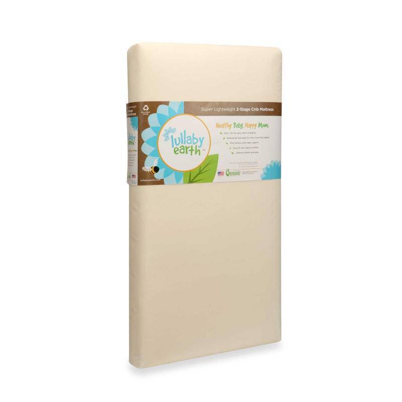 Lullaby Earth Healthy Support Crib Mattress Beige (2-Stage)