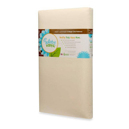 Lullaby Earth Healthy Support Crib Mattress Beige (2-Stage)