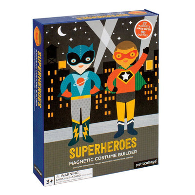 Superheroes Magnetic Dress Up Play Set - Twinkle Twinkle Little One