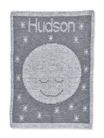 Metallic Goodnight Moon Stroller Blanket - Twinkle Twinkle Little One