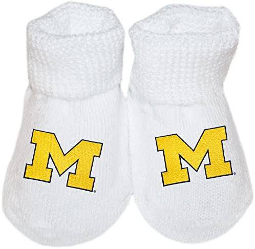 Michigan State Newborn Booties