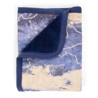 Midnight Sky Cuddle Crib Blanket - Twinkle Twinkle Little One